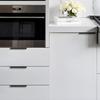 Furniture Handle For Kitchen Cabinets, Drawers, Edge, Black 130
