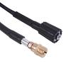 <HOTEISON> Ryobi High-Pressure Washer Extension Hose, Flexible, 40MPa, 60℃, M22 Female Thread (15mm Shaft) x M22 Male Thread (15mm Inner Diameter), 8M
