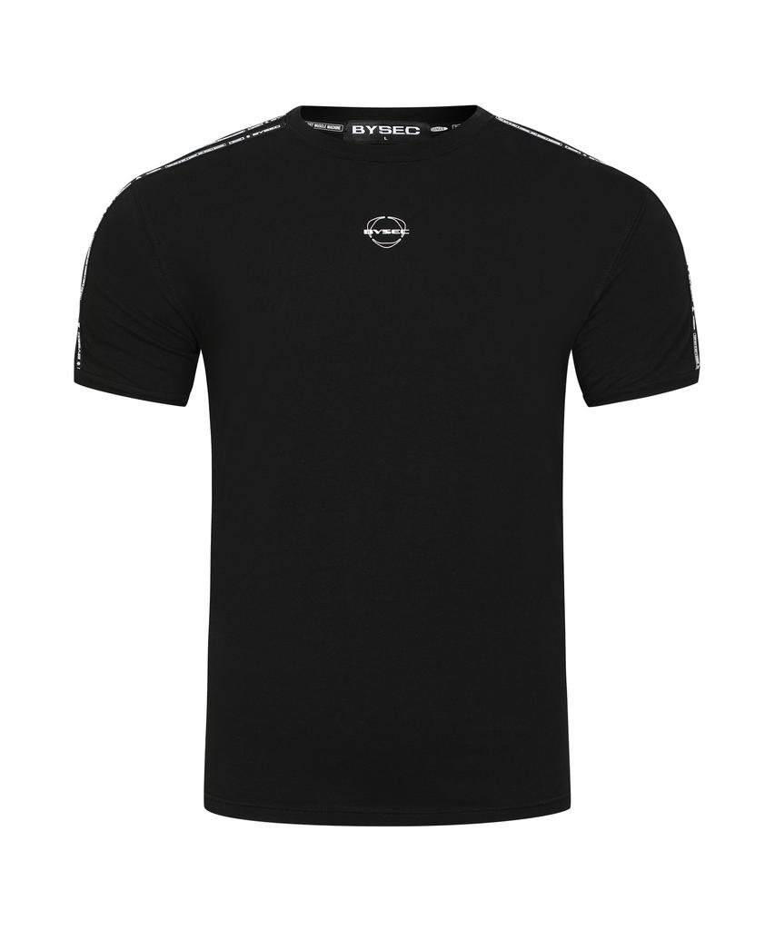 BYSEC Muscle Spandex Track Short Sleeve_2 Colors