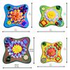 Multicolor Pet Sniffing Mat With Plush Cover For Dog And Cat Play And Training