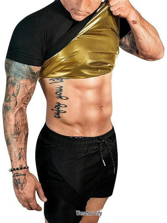 Herren Kompressions Sport Formgebendes Tanktop und Kurzarm Fitness Weste