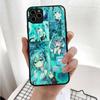 Etui do Samsung A04 A14 A23 A34 A54 M23 M33 M52 M53 Realme 10 9 C30S C35 C55 VIVO Y02S Y21 Y51 X80 Pro Przezroczyste etui WI70 Hatsune Miku