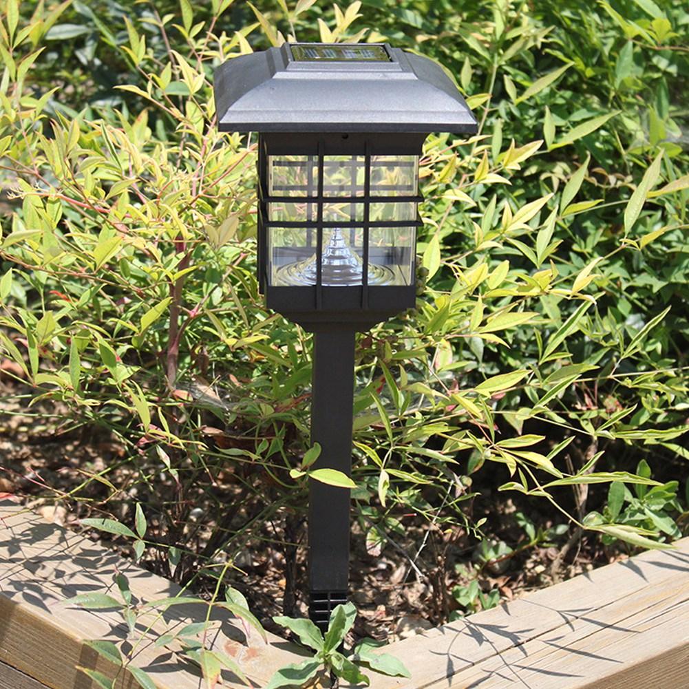 Solar Powered Lawn Light LED Outdoor IP65 Waterproof Decorative Lamp for Garden Courtyard