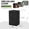 Telo di copertura per colonna antincendio impermeabile e resistente in acciaio 420D, protezione per esterni, pieghevole, soluzione di stoccaggio.