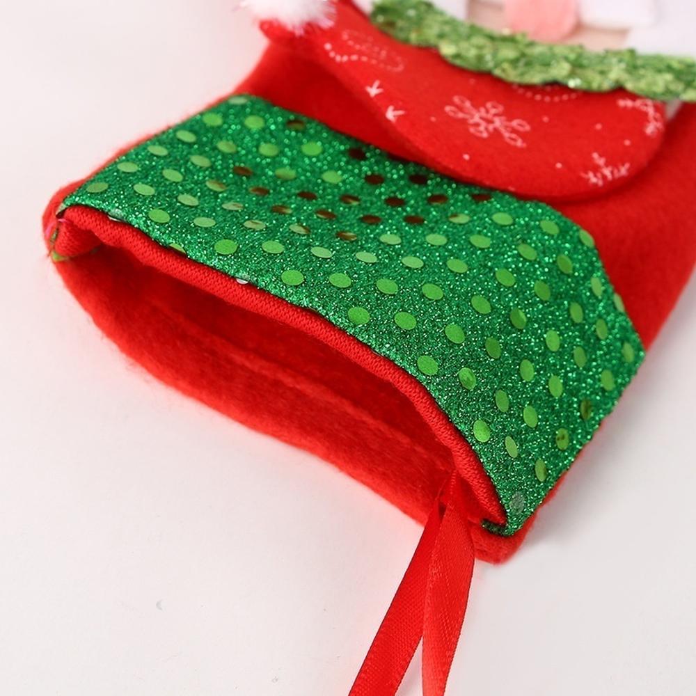 Neue Weihnachtsdekorationen Weihnachtsstrümpfe Weihnachtsbaumschmuck Weihnachtsmann Schneemann Reh Bär Weihnachtssocken.