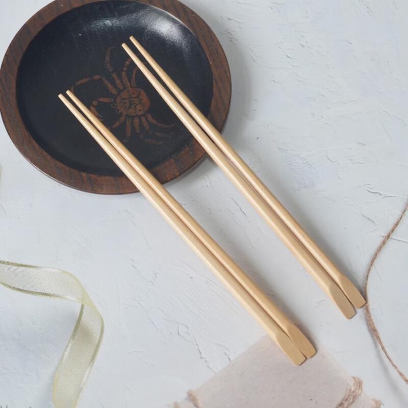 

Japanese Lotus Wood Faceted Chopsticks Set
