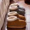 Warm Fate Cixi cotton shoes wear piled and thickened winter snow boots bundle lazy cotton shoes