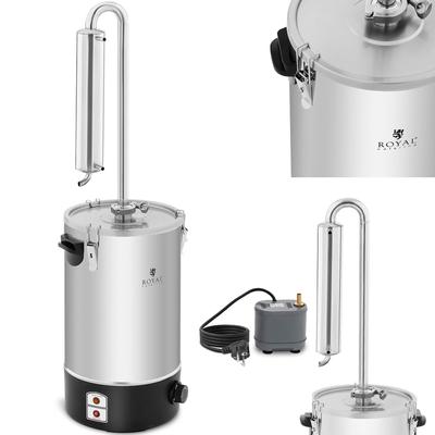 Water Distiller for Essential Oil Production, Stainless Steel, 20 L