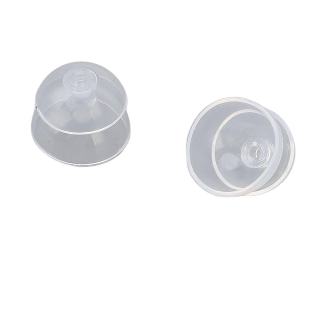 20 Pcs Sound Aid Dome 12mm Transparent Double Layer Closed Sound Aid Tips with Vent Cleaner and Cleaning Brush