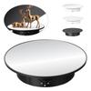 Motorised Rotating Carousel with Remote Control, Jewelry Display, Photography and Video, 360 Degrees, 3-position Adjustment