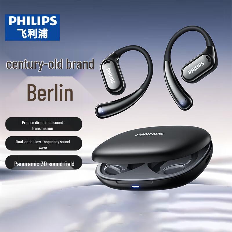 

Philips ComfortCircle Open-Ear True Wireless Bluetooth Earbuds