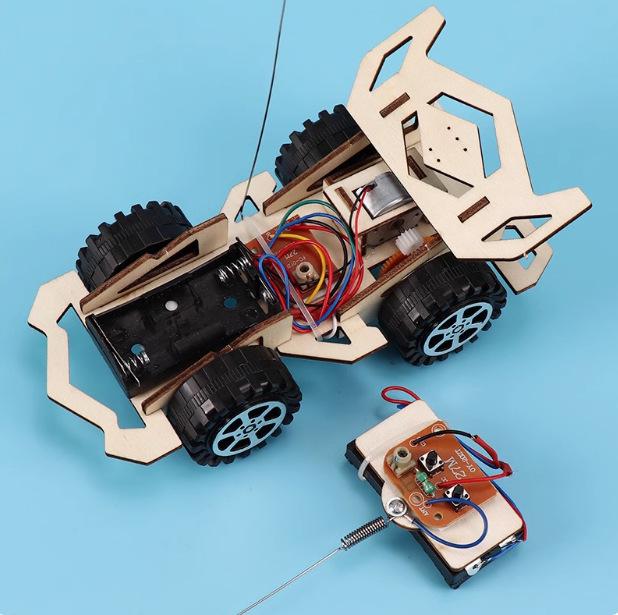 DIY Remote Control Racing Car Science Kit for Primary Students