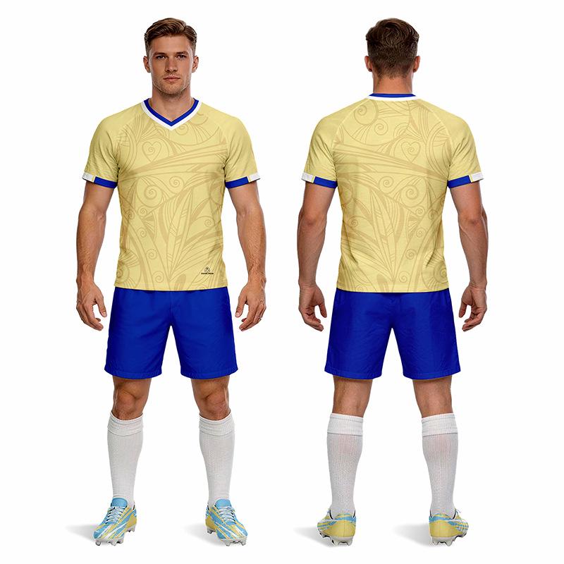 Adult Football Kit: Quick-Drying, Moisture-Wicking, Fast-Drying Short Sleeve Sportswear