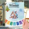 Watercolor Painting Book for Beginners Workbook Step-by-Step Guide Paint Stress-relief Coloring Set Nature-inspired Water Charming Butterfly Drawing