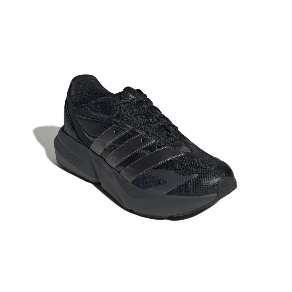 Adidas Lightblaze Fashion Simple Stylish Trendy Low-Top Running Shoes Men Sneakers Carbon-Black JR7326