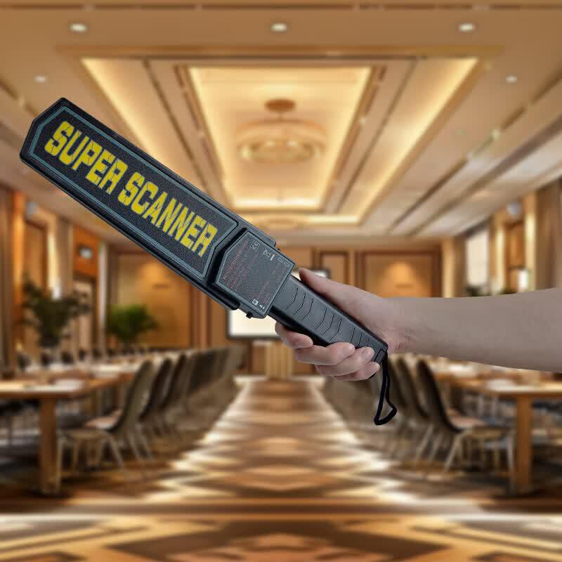Huazhongchuangshi HZ-JS505 High-Sensitivity Handheld Metal Detector CN plug (adapter included)