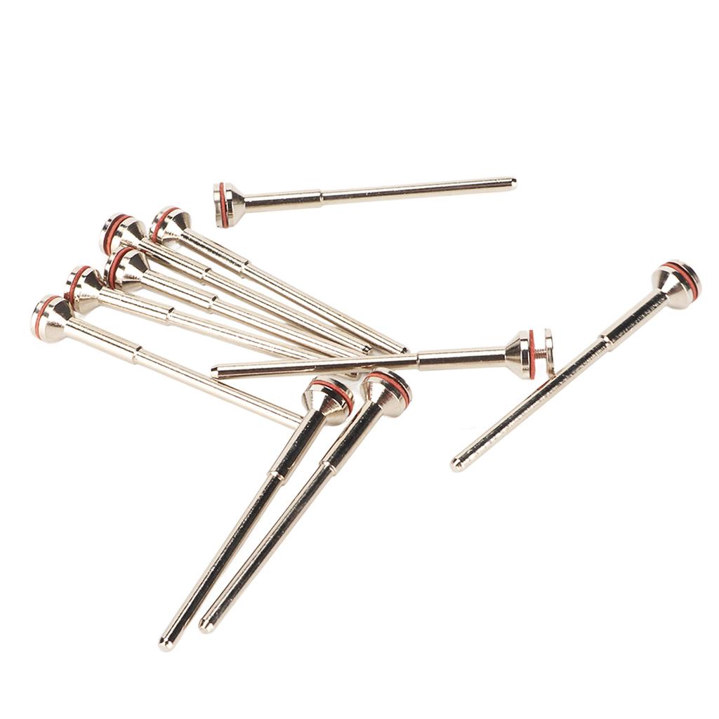 10pcs Dental Polishing Rod Bipolar Stainless Steel High Hardness Dental Disc Mandrel Shank