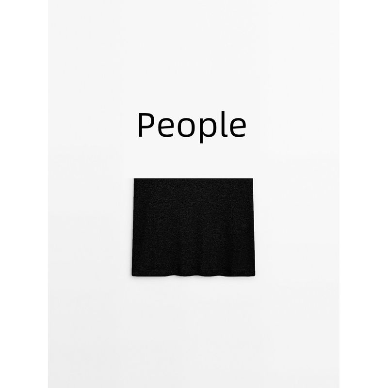 Za2024 Spring-Summer New Type Women's Clothing Gray U-Collar Tank Top Sleeveless T-shirt Tops 06202755 802