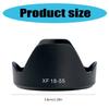 Petal Shape Lens Hood Shade Dustproof Lens Protector Lens Guard for XF 18-55mm and XF 14mm Camera Lens