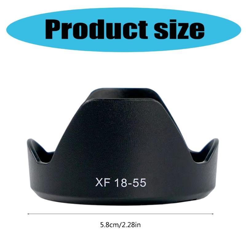 Petal Shape Lens Hood Shade Dustproof Lens Protector Lens Guard for XF 18-55mm and XF 14mm Camera Lens