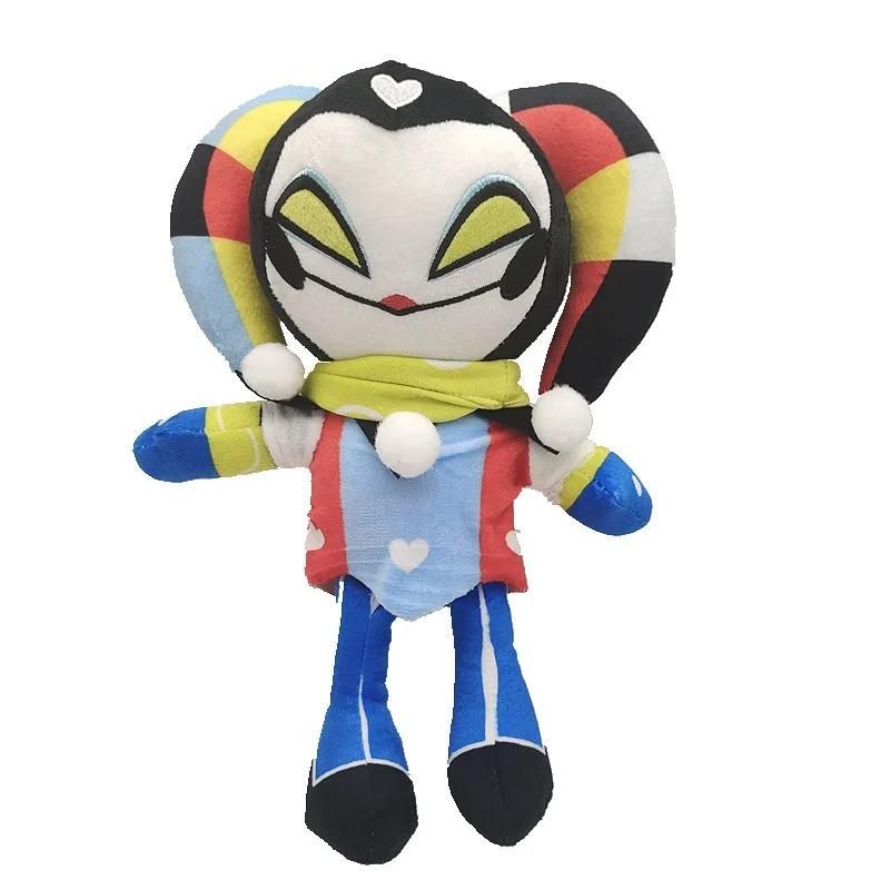 30CM Blitzo's Teddy Plush Toy Helluva Boss Plush Animal Toys Cartoon Stuffed Soft Toy Christmas Birthday Gift for Children