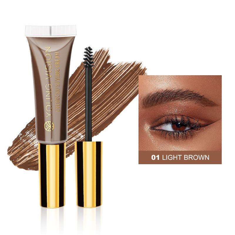 YOUNG VISION Eyebrow Tinting Cream 3D Shaping Eyebrow Gel Square Water Fixed Colour Wild Natural Not Easy To Smudge