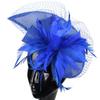 New European And American Style Deep Leather Pink Hair Accessories Mysterious Mesh Cover Headgear Gift Hat