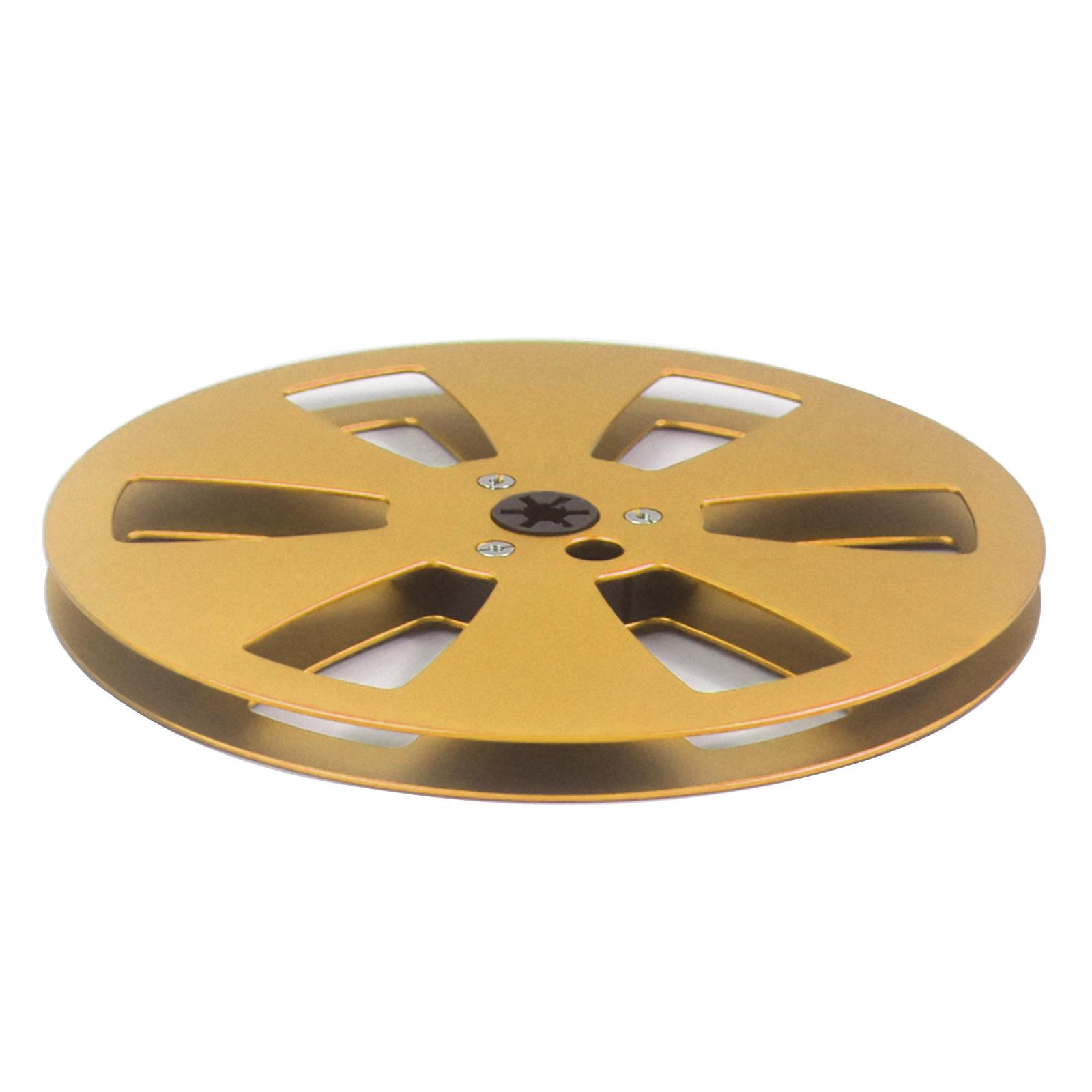 

1/4 7-дюймовая пустая катушка для катушечных магнитофонов для открытой катушки Sound Deck, алюминиевый сплав, приемная катушка для записи