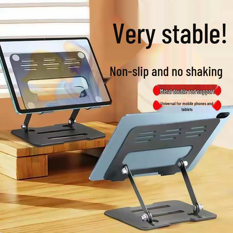 Ollymurs Adjustable Folding Metal Laptop/Tablet Stand