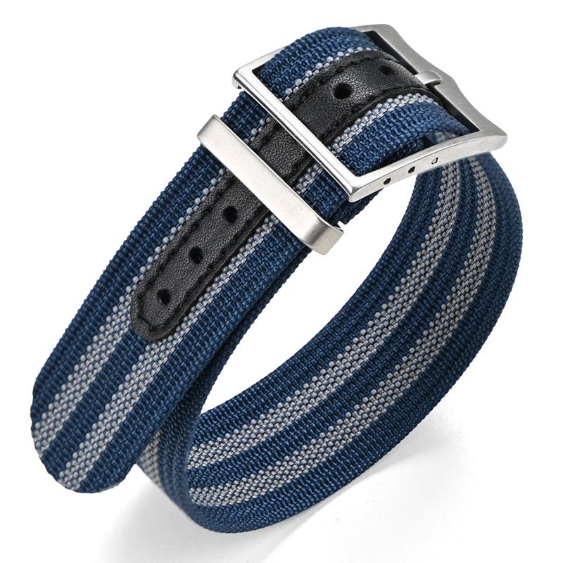 Nylon Strap 20mm 22mm Thick Premium Ballistic Nylon Strap for Men and Women Washable Bracelet Bracelet Watch Accessori