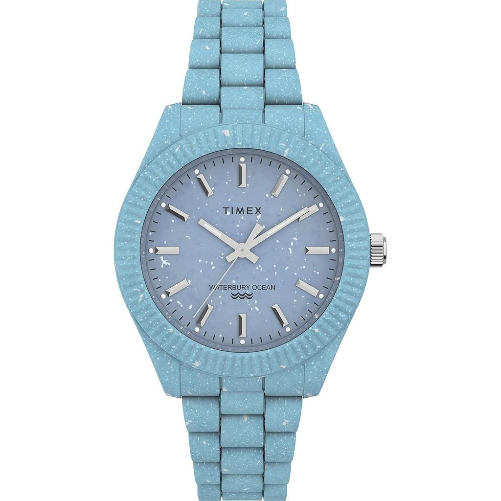 TIMEX Waterbury Ocean 37MM TW2V33200 Unisex Quartz Blue Sustainable Watch