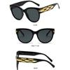 Fashionable Sunglasses Large Frame Cat Eye Sunglasses Non-Polarized Fashion Accessory 