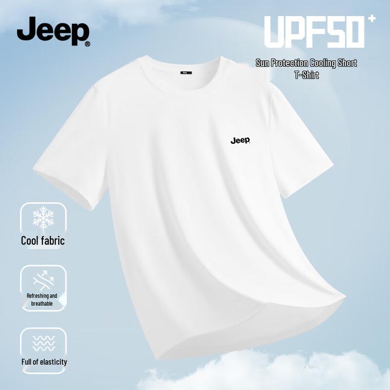 JEEP Men s Quick Dry UPF50+ Sun Protection T-Shirt 2XL