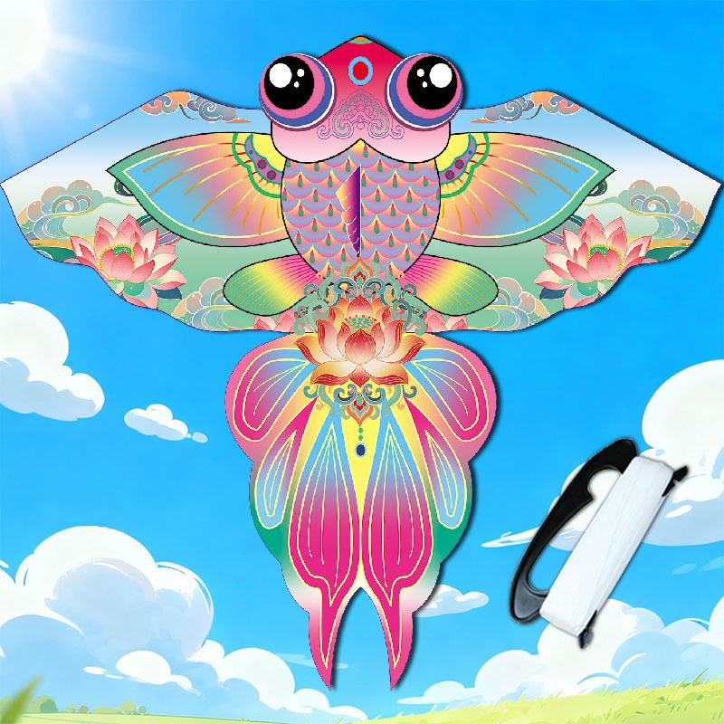 Weifang Colorful Goldfish Koi Kite: Children's Cartoon Animal Kite