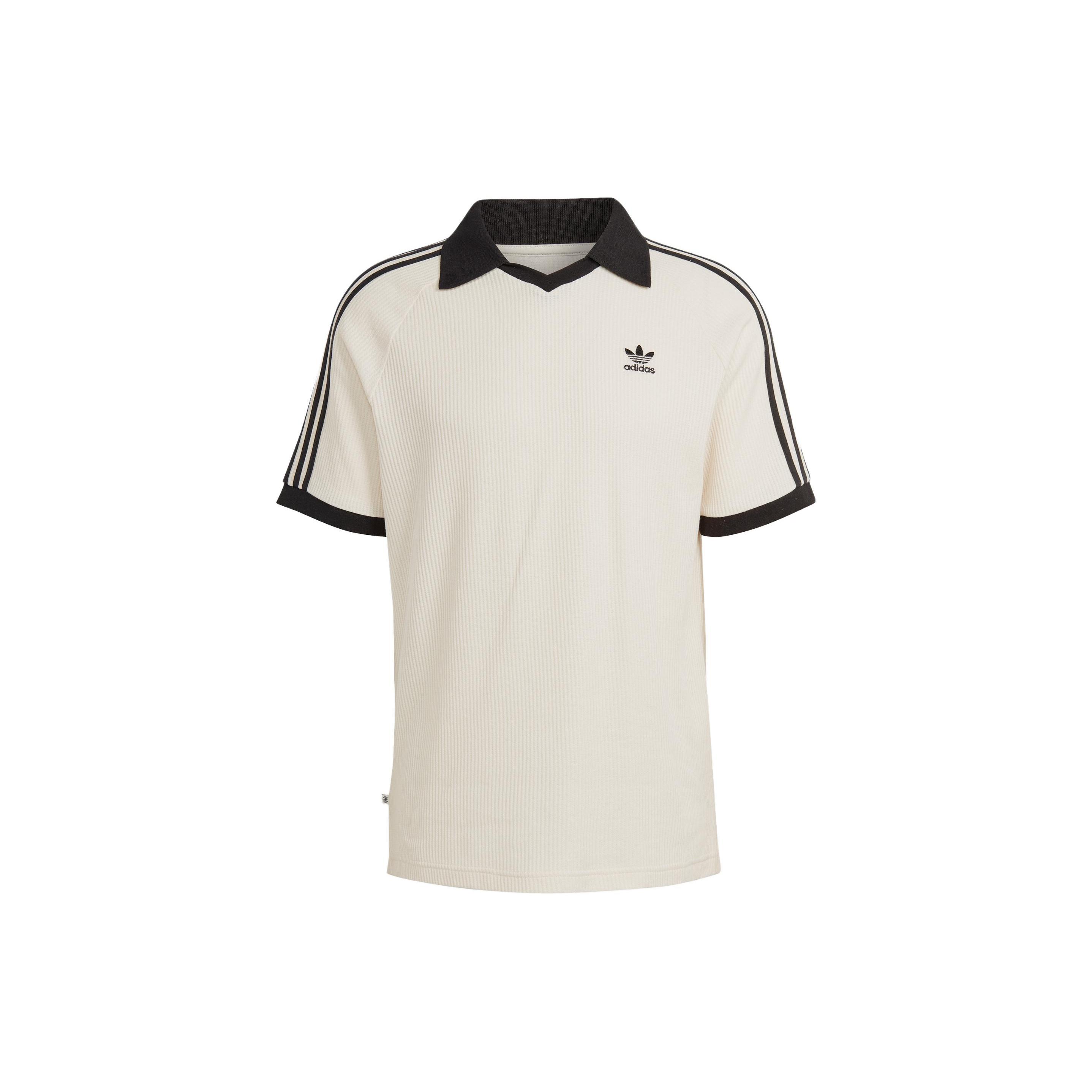 adidas originals Adicolor Classics Waffle Polo Shirt  Beige  Men s HA9311 XXXL