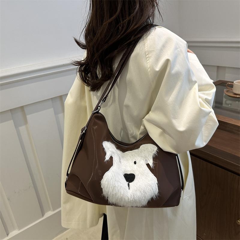 2025 New Casual Commuting Large-capacity Women's Backpack, Fashionable, Simple and High-value Single Shoulder Underarm Tote Bag