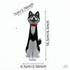 Long Neck Cat Dog Resin Vase Creative Animal Flower Vase Home Table Decor