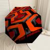 1pc THE SHINING Automatic Open/Close Umbrella Compact Folding Umbrella with 8-Rib Shaft lightweight esign, for Women/Men1190A