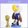 Global Football Cup Soccer Figurine Pvc Collectors Edition For Sports Fans
