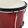 IRIN African Bongo Drum Wooden Clear Sound Percussion Instrument Thick Goatskin Tambourine Rhythm Music Parts Can Tuning