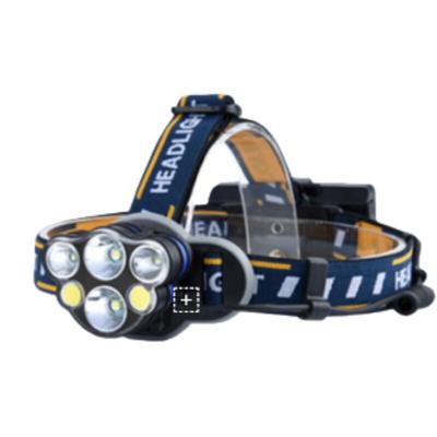 USB Rechargeable Camping COB Floodlight Headlamp