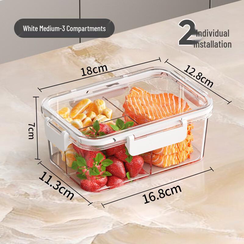 Divided Food Storage & Lunch Box with Lid
