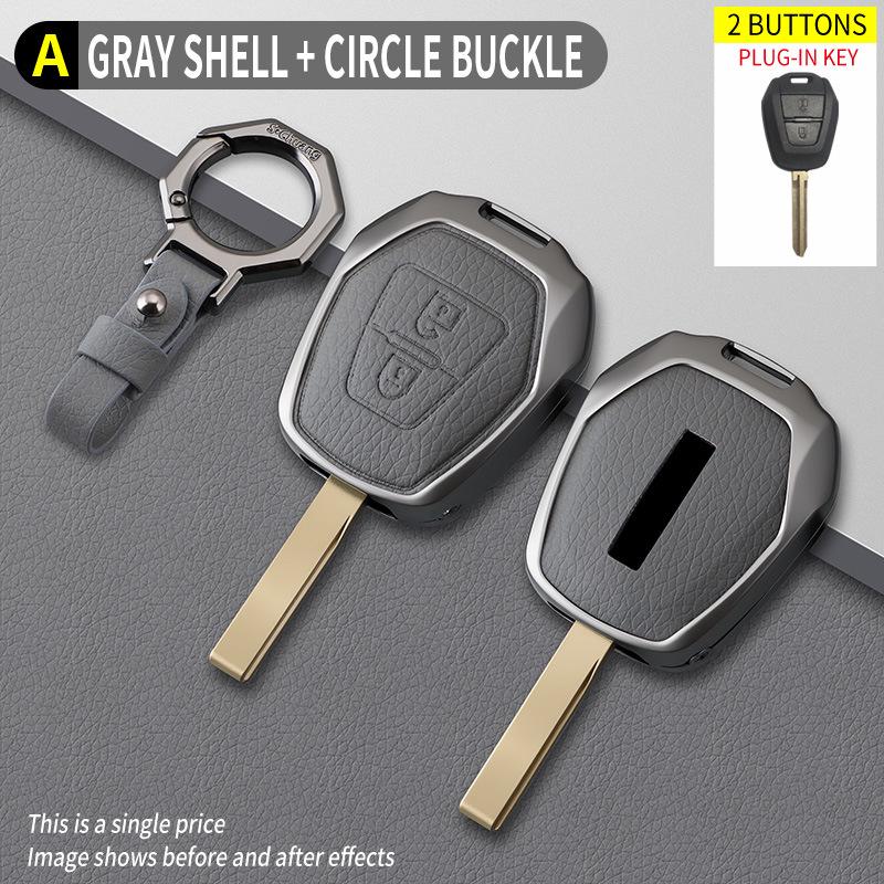 Elephant Grey Car Key Holder for Isuzu Model A