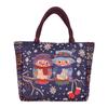 Festival handbag bag women's linen canvas double-sided retro embroidery hand carry small cloth bag batch literary and versatile