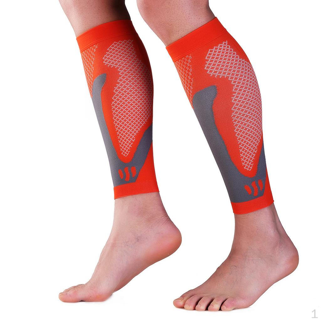1 Pair Sports Running Compression Sleeves Leg Breathable S