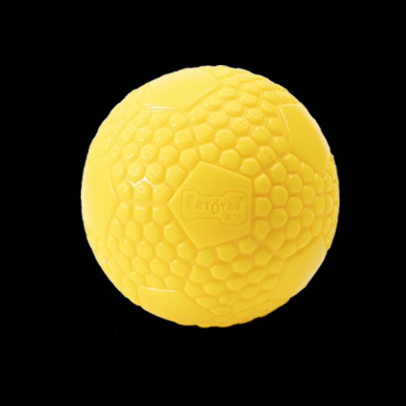 EETOYS Pet Lover Rubber Dog Chew Ball