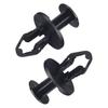 Undertray Rivets Black ABS Fit Into 8mm Hole Push Pull