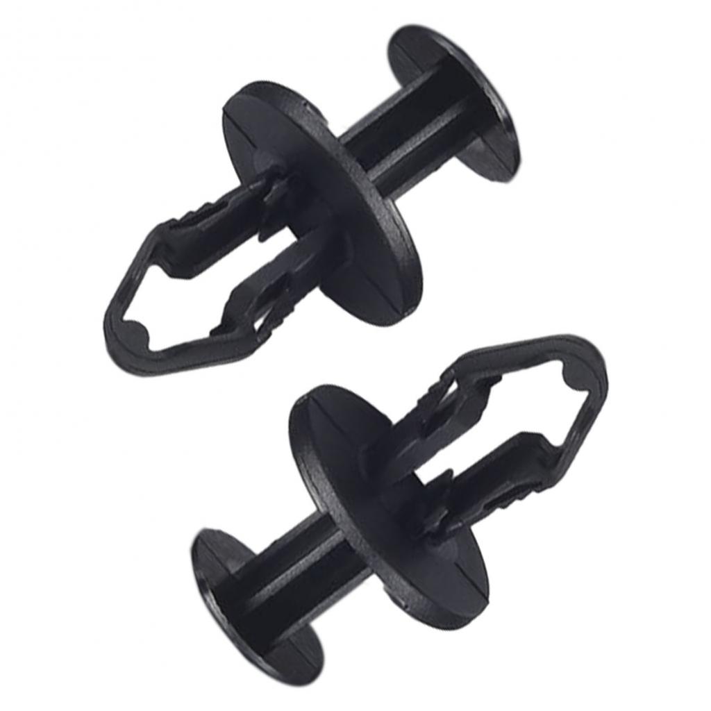 Undertray Rivets Black ABS Fit Into 8mm Hole Push Pull