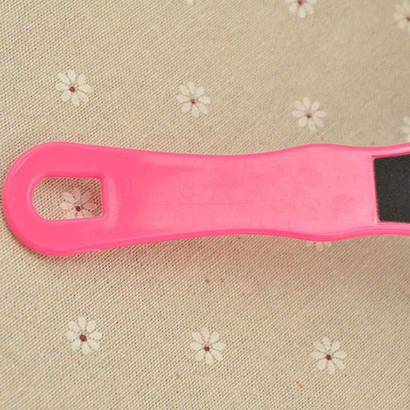 Doppelseitige matte Fußfeile, Pediküre-Werkzeug, Hornhautentferner für harte abgestorbene Haut