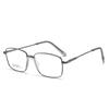 Ultra-light Men's Stainless Steel Square Eyeglasses Frame, Myopia-Compatible, Multiple Colors, 2026 Model